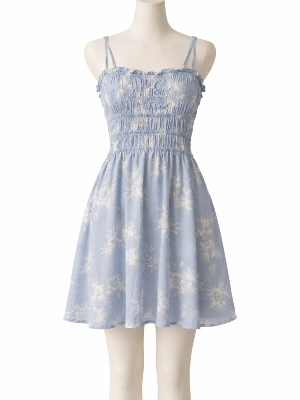 Hippie Rose Blue Floral Dress